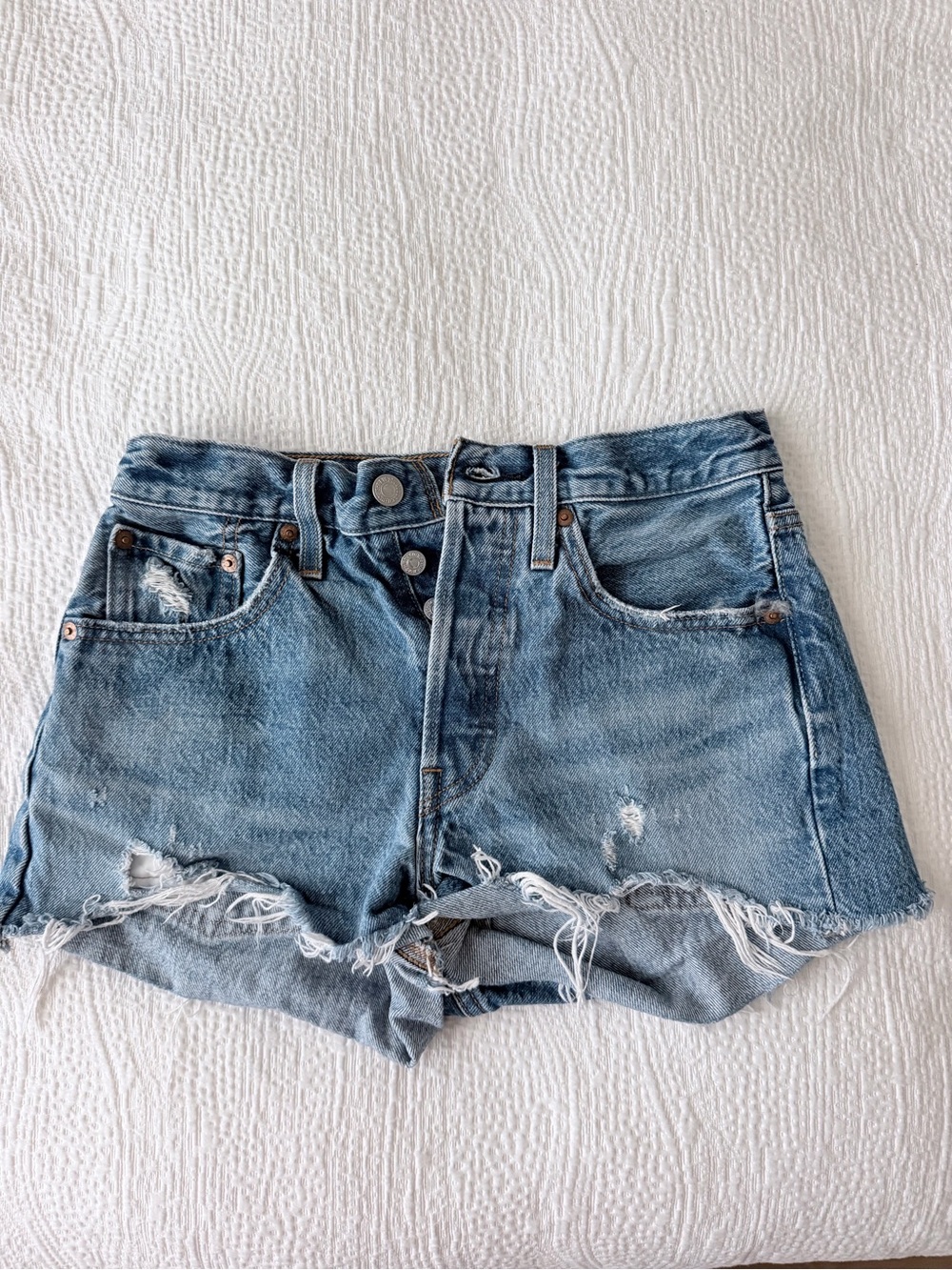 Levi denim shorts